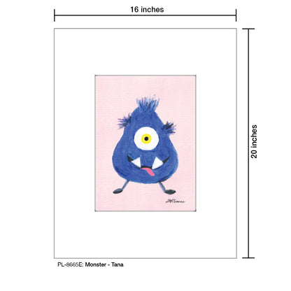 Monster - Tana, Print (#8665E)