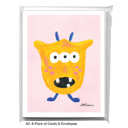 Monster - Yollie, Greeting Card (8667G)