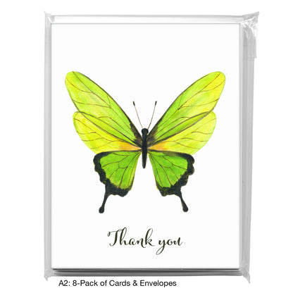 Iridescent Butterfly, Greeting Card (8673C)