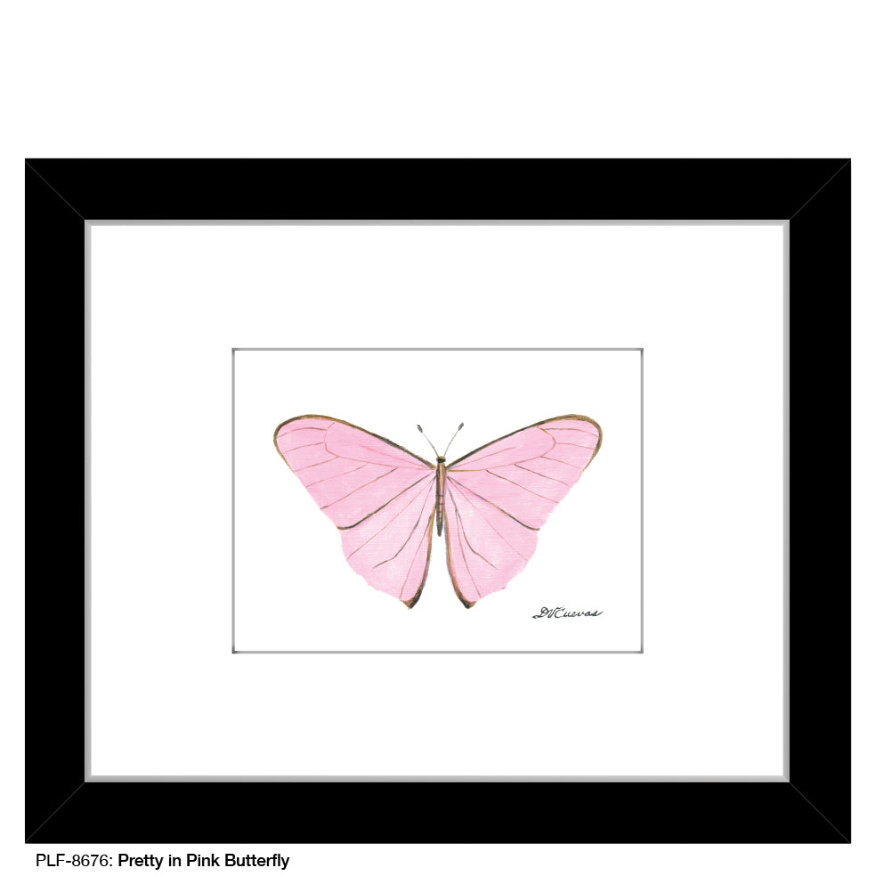 Pretty in Pink Butterfly, Print (#8676)