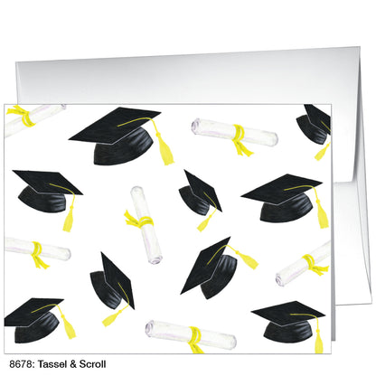 Tassel & Scroll, Greeting Card (8678)