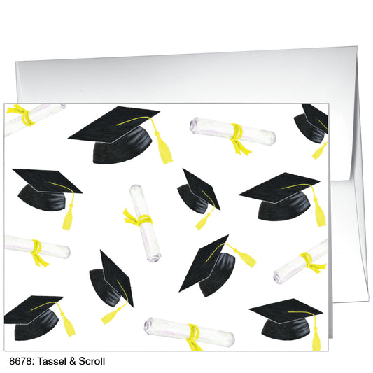 Tassel & Scroll, Greeting Card (8678)