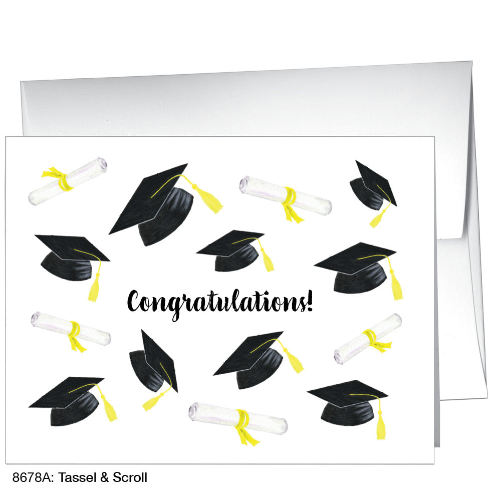 Tassel & Scroll, Greeting Card (8678A)