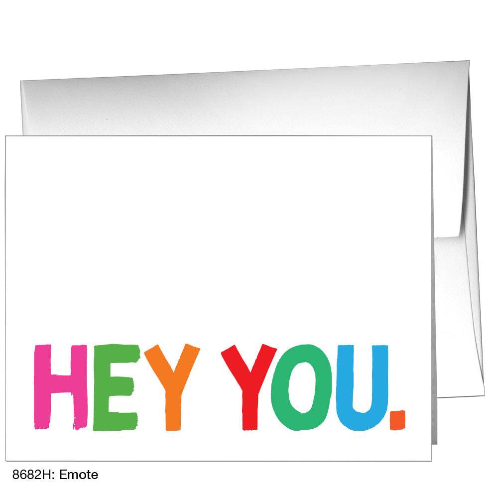 Emote, Greeting Card (8682H)