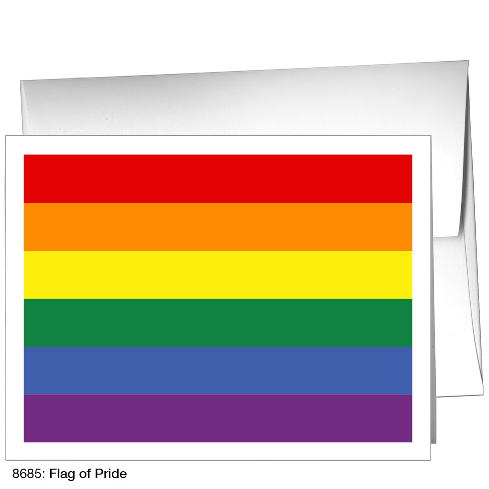 Flag of Pride, Greeting Card (8685)