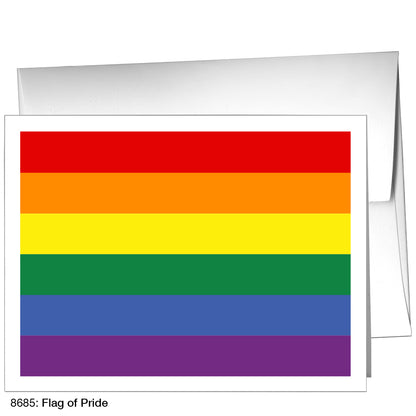 Flag of Pride, Greeting Card (8685)