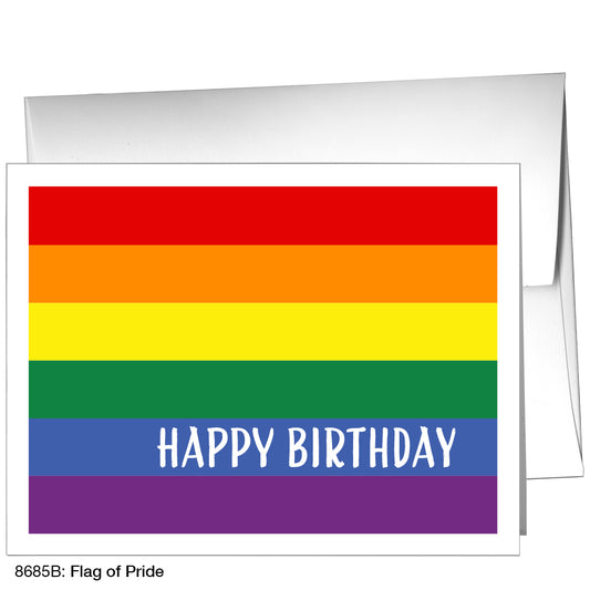 Flag of Pride, Greeting Card (8685B)