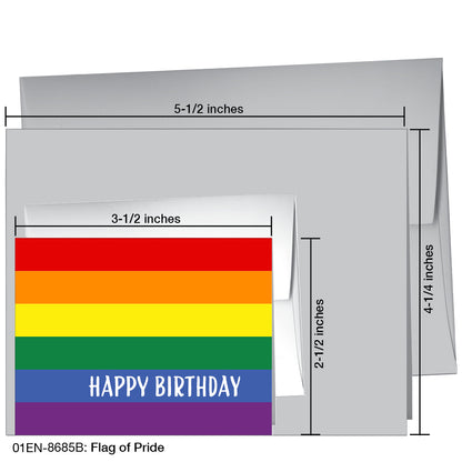 Flag of Pride, Greeting Card (8685B)