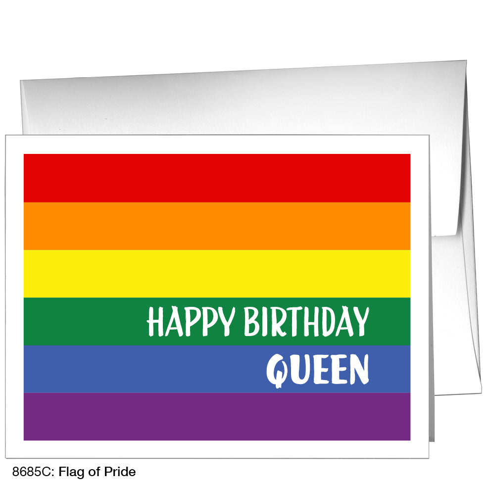 Flag of Pride, Greeting Card (8685C)