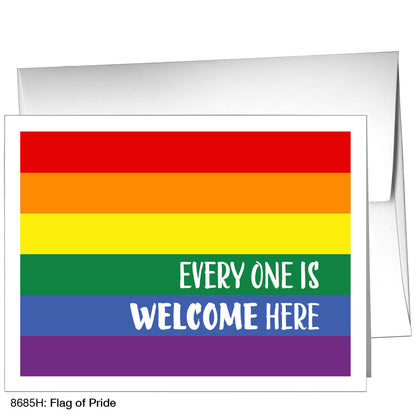 Flag of Pride, Greeting Card (8685H)