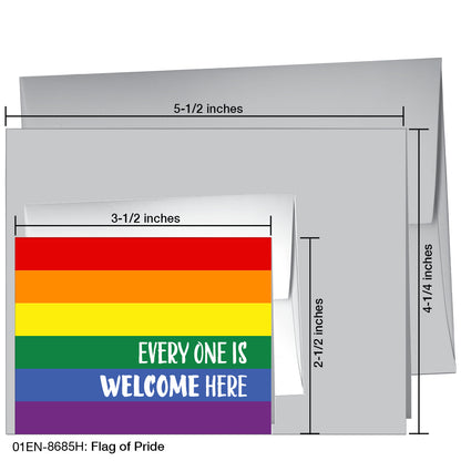 Flag of Pride, Greeting Card (8685H)