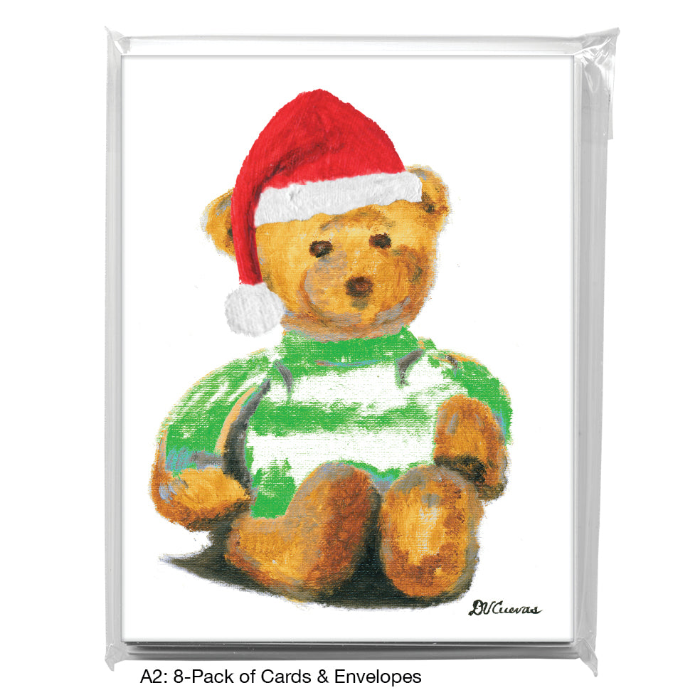 Teddy - Green, Greeting Card (8691N)