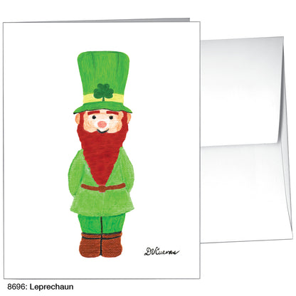 Leprechaun, Greeting Card (8696)