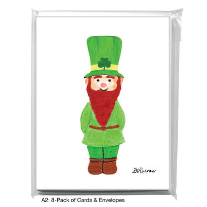 Leprechaun, Greeting Card (8696)