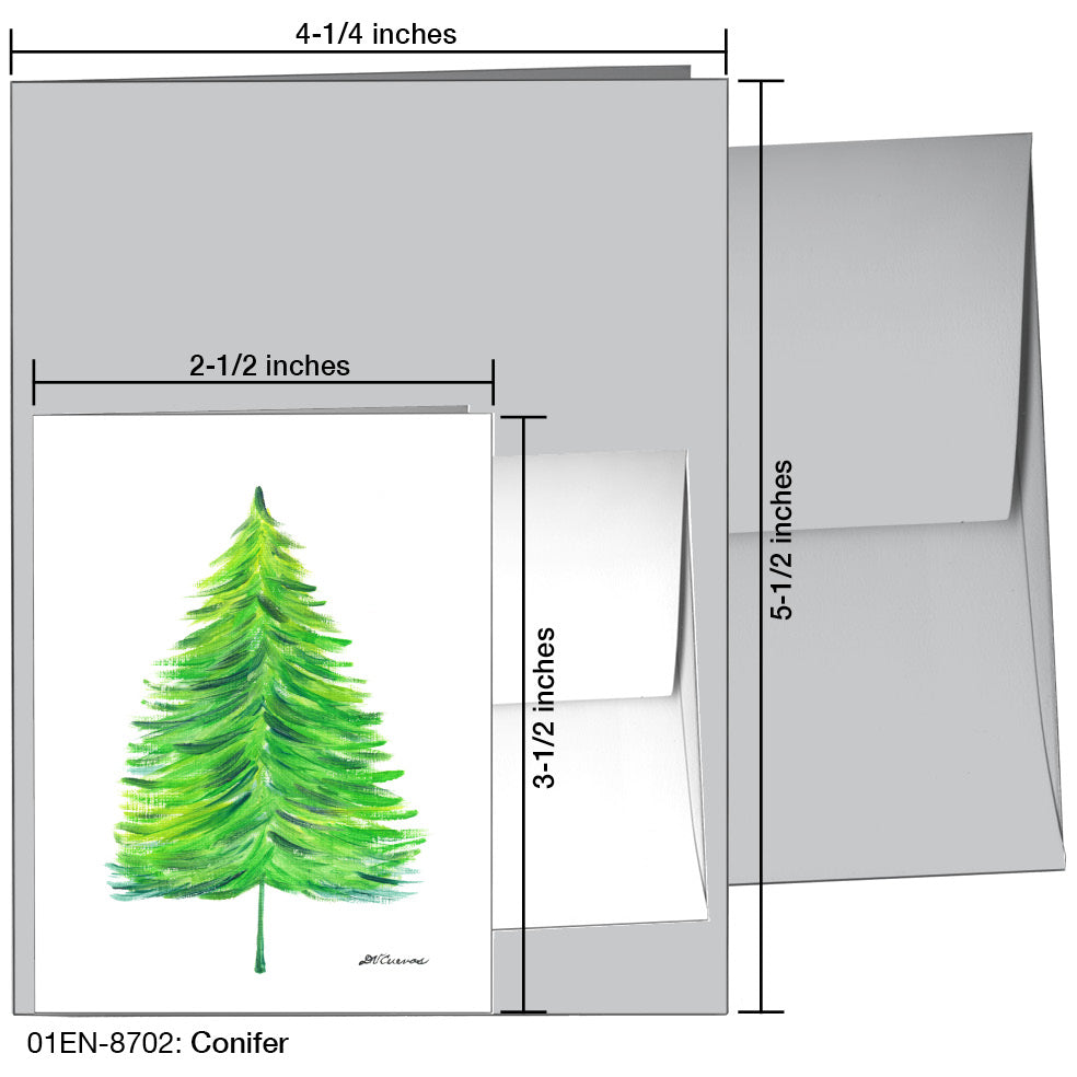 Conifer, Greeting Card (8702)