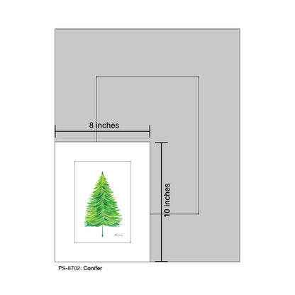 Conifer, Print (#8702)