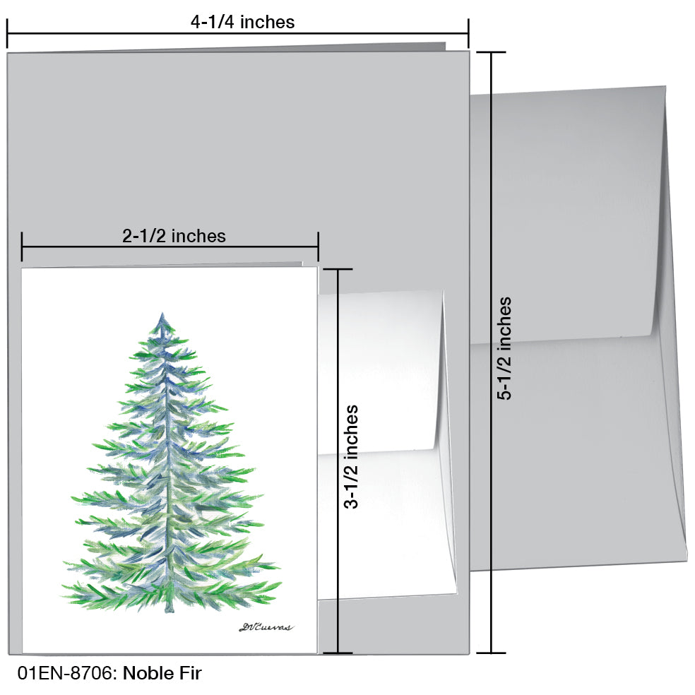 Noble Fir, Greeting Card (8706)