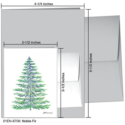 Noble Fir, Greeting Card (8706)