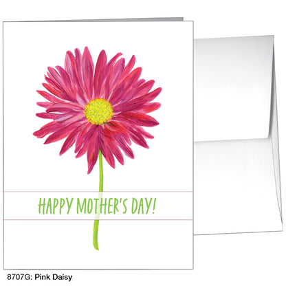 Pink Daisy, Greeting Card (8707G)