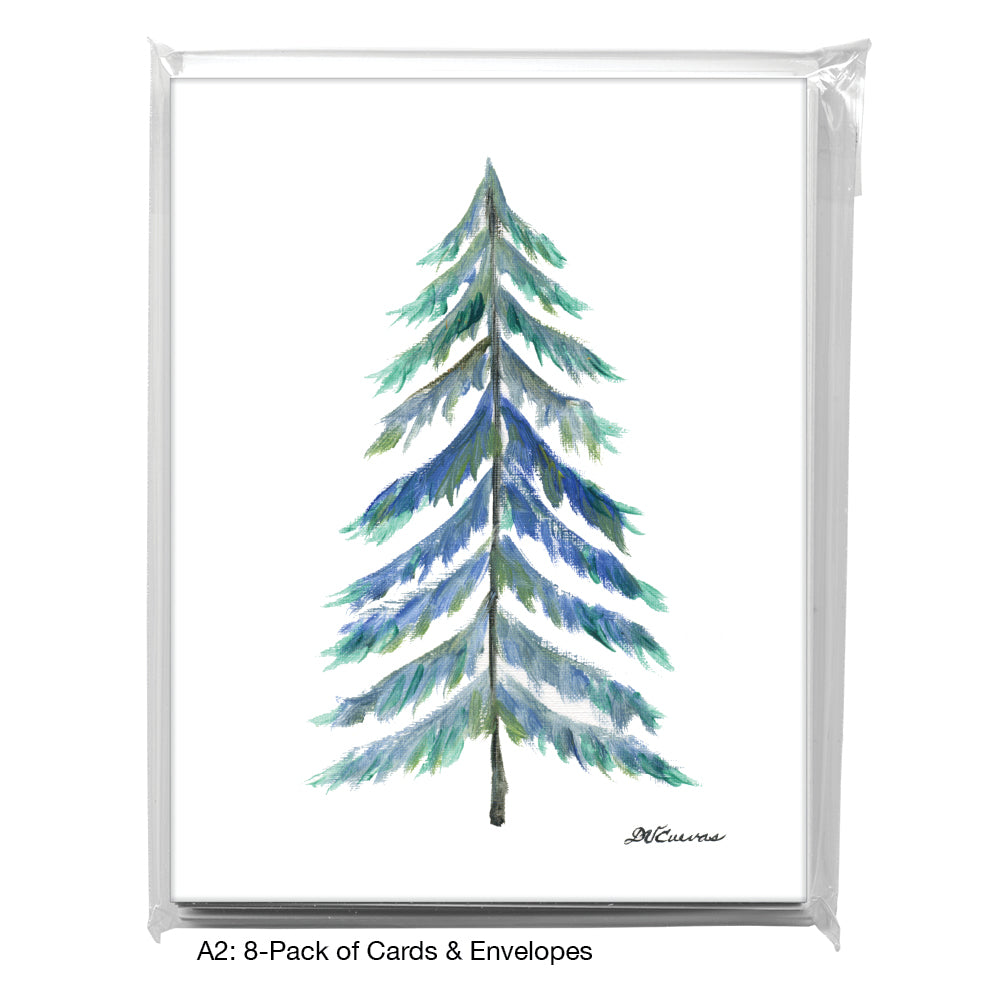 Siberian Fir, Greeting Card (8710)