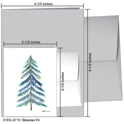 Siberian Fir, Greeting Card (8710)