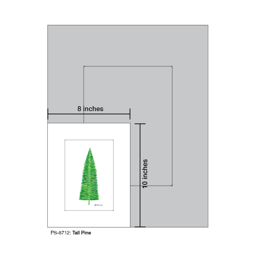 Tall Pine, Print (#8712)