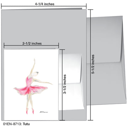 Tutu, Greeting Card (8713)