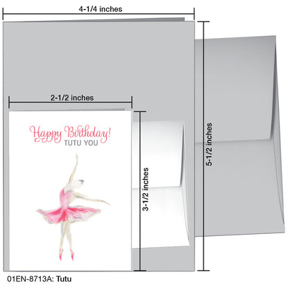 Tutu, Greeting Card (8713A)