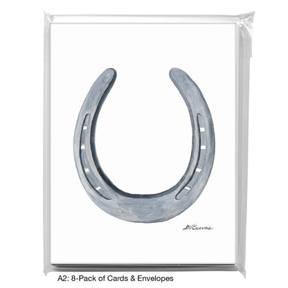 Horseshoe, Greeting Card (8714)