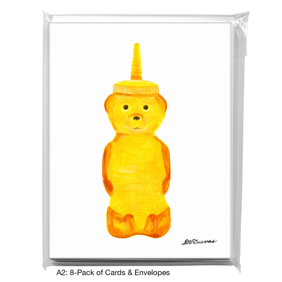 Honey Bear, Greeting Card (8717)