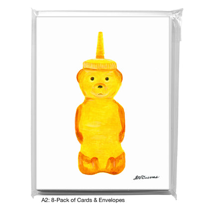 Honey Bear, Greeting Card (8717)