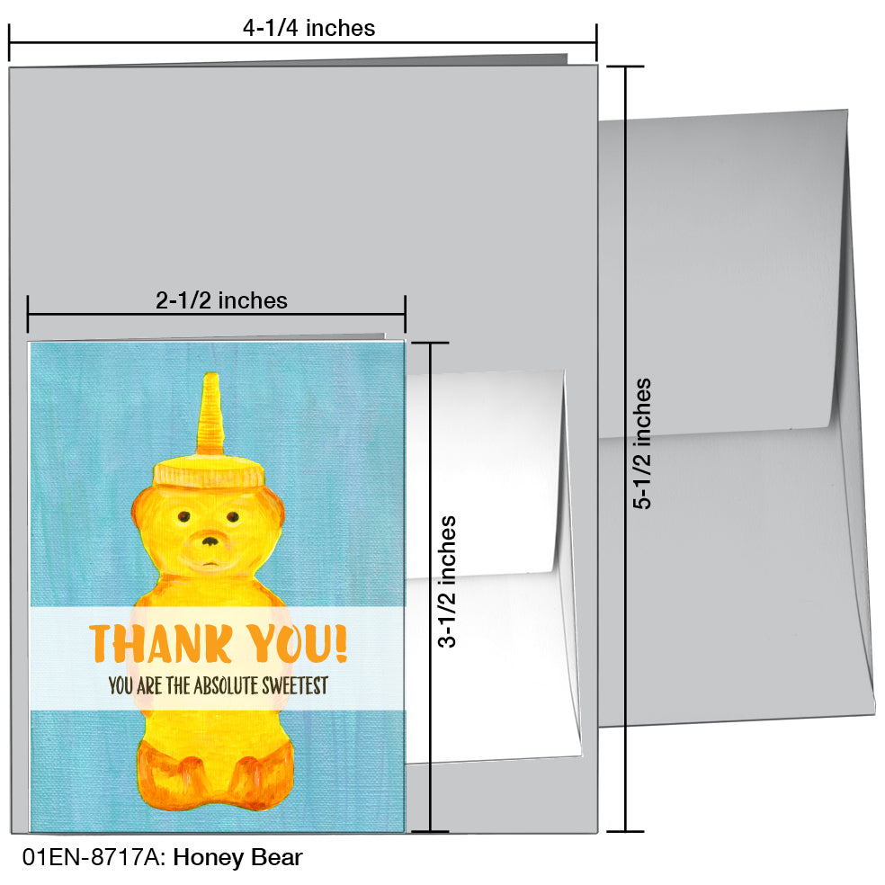 Honey Bear, Greeting Card (8717A)