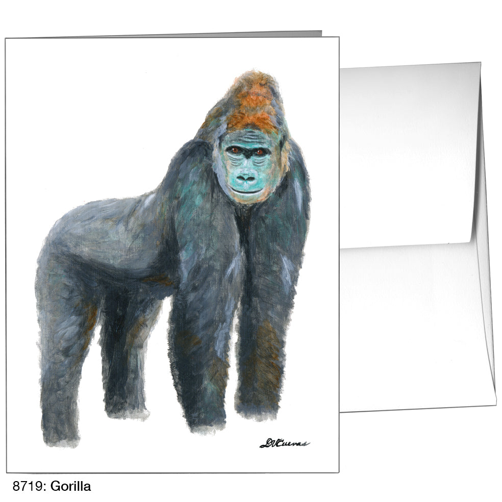 Gorilla, Greeting Card (8719)