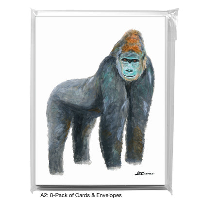 Gorilla, Greeting Card (8719)