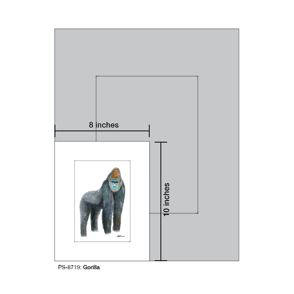 Gorilla, Print (#8719)