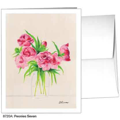 Peonies Seven, Greeting Card (8720A)