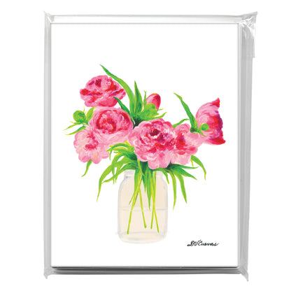 Peonies Seven, Greeting Card (8720C)