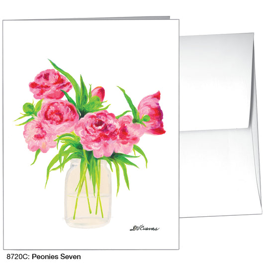 Peonies Seven, Greeting Card (8720C)