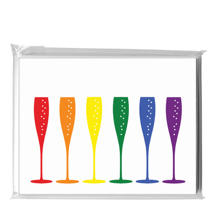 Champagnes, Greeting Card (8721)