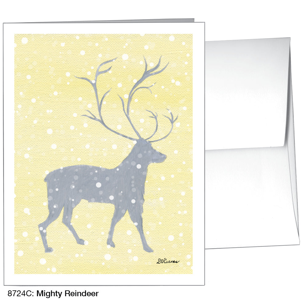 Mighty Reindeer, Greeting Card (8724C)