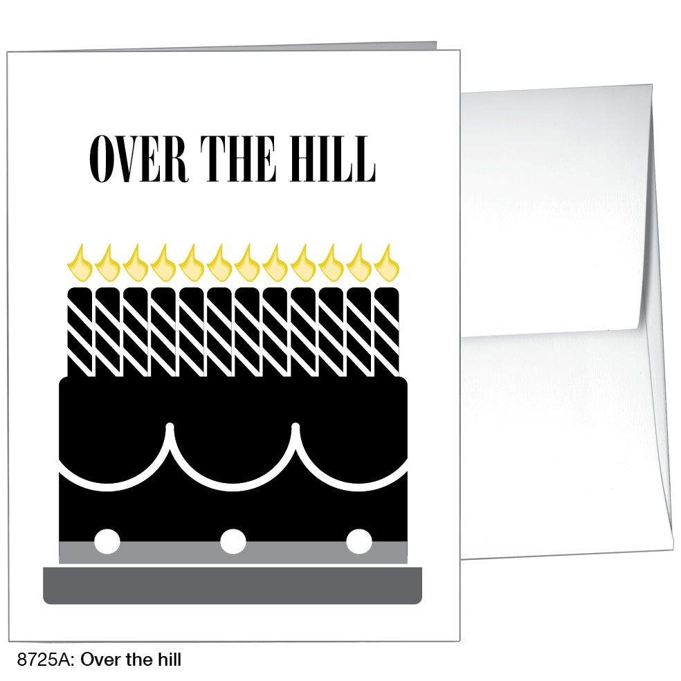 Over the hill, Greeting Card (8725A)