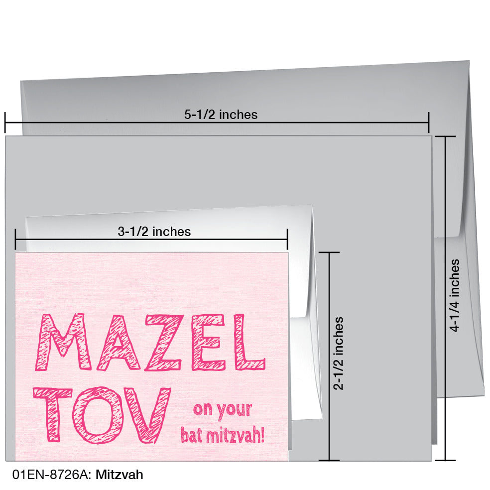 Mitzvah, Greeting Card (8726A)