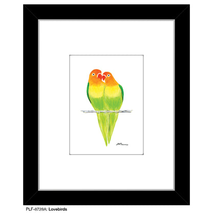 Lovebirds, Print (#8728A)