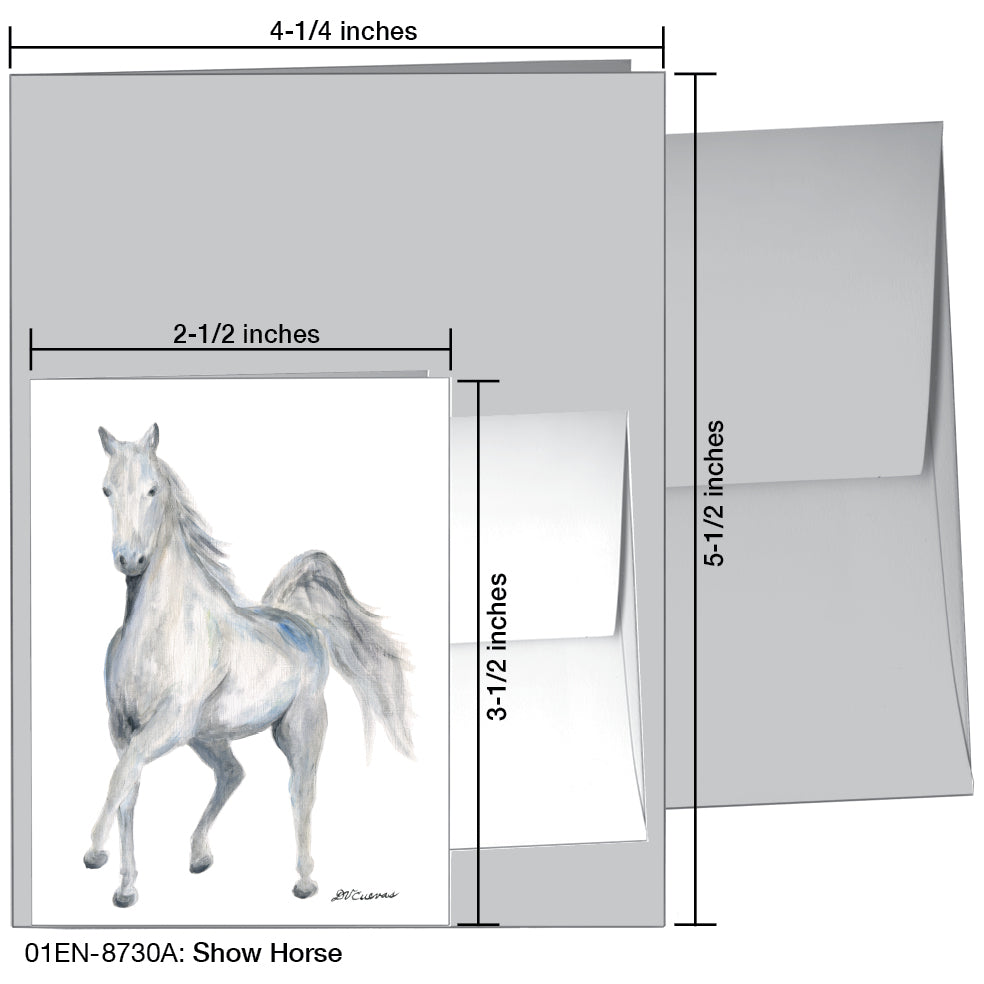 Show Horse, Greeting Card (8730A)