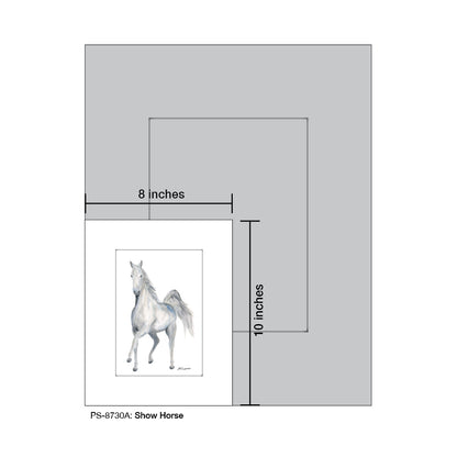 Show Horse, Print (#8730A)