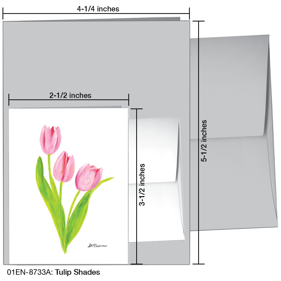 Tulip Shades, Greeting Card (8733A)