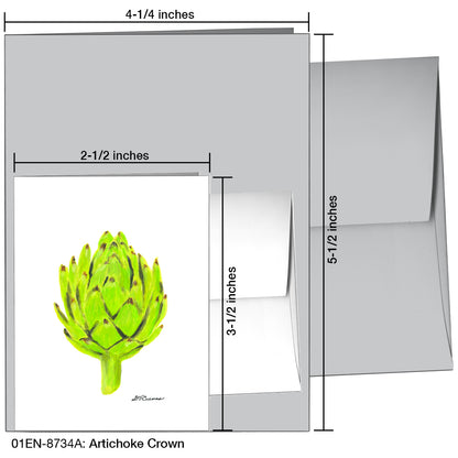 Artichoke Crown, Greeting Card (8734A)