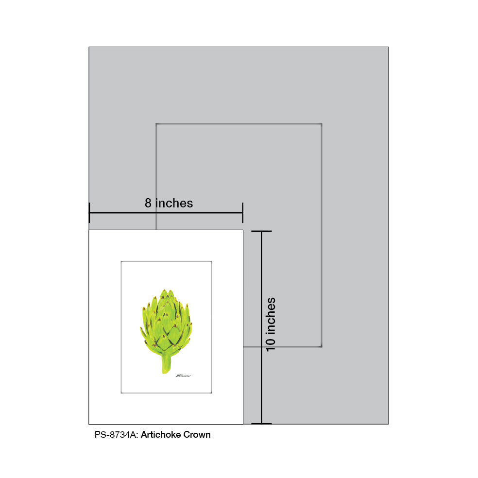 Artichoke Crown, Print (#8734A)