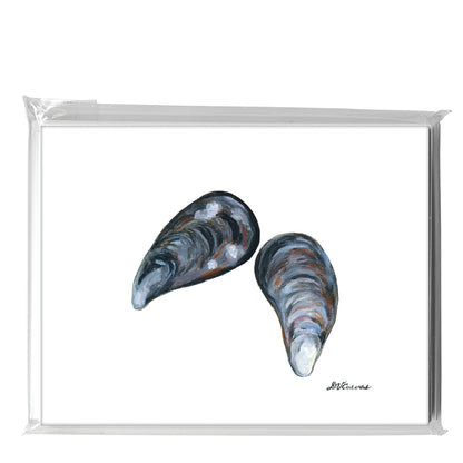 Mussels, Greeting Card (8735A)