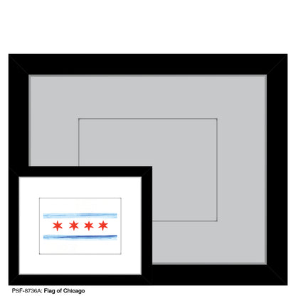 Flag of Chicago, Print (#8736A)